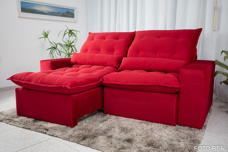 Com Textura Aconchegante: Sofá de Veludo para um Toque de Sofisticação - inspiração