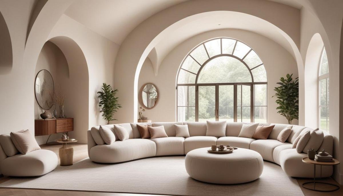 O que define a tendência de curvas na decoração para 2026 O que define a tendência de curvas na decoração para 2026