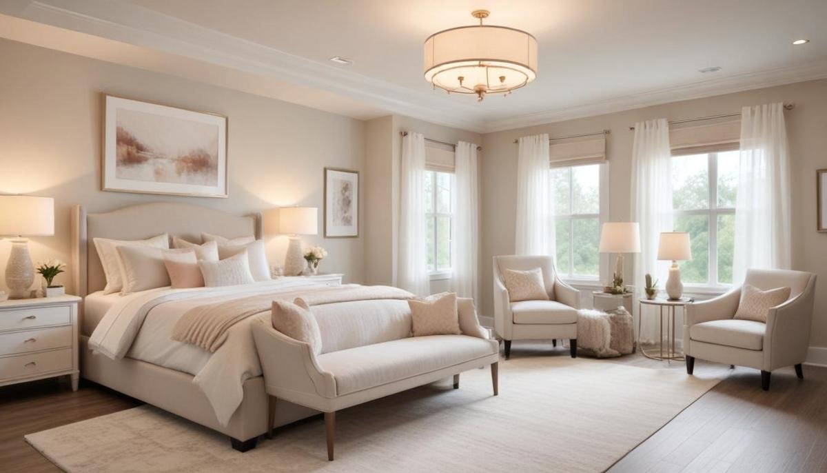 Seleção de móveis e acessórios