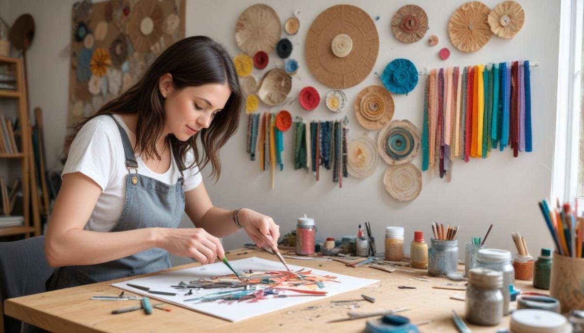 Integrando artesanato na decoração moderna