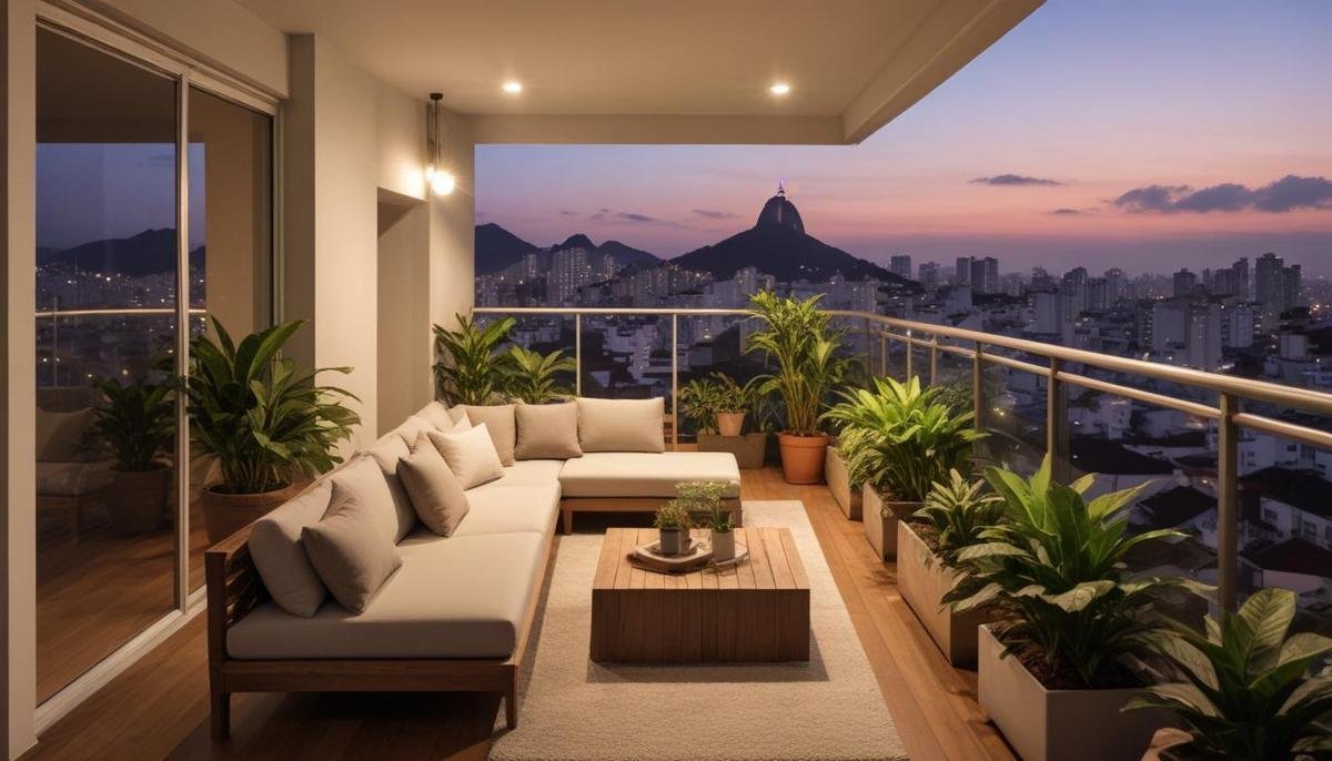 Planejamento inicial para a reforma de varanda