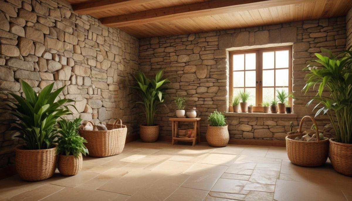 O que são texturas naturais na decoração