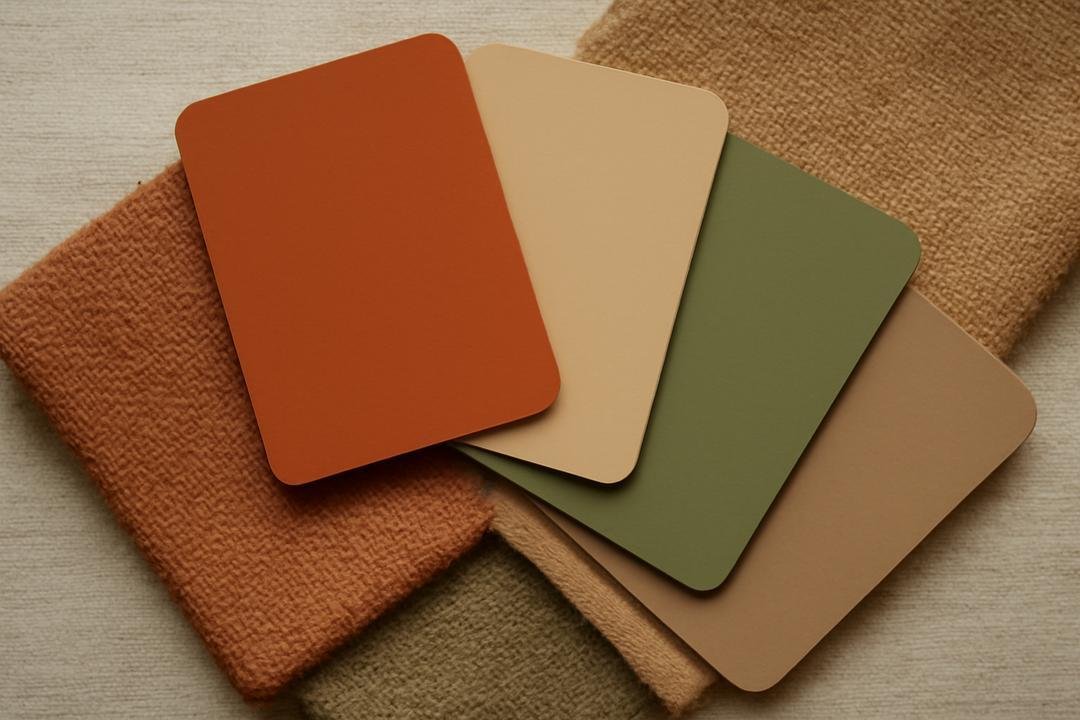 Materiais e texturas naturais