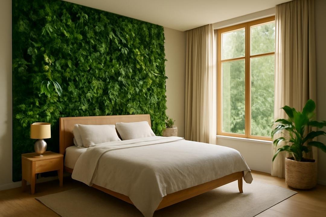 Escolhendo materiais e cores para o quarto biofílico Escolhendo materiais e cores para o quarto biofílico