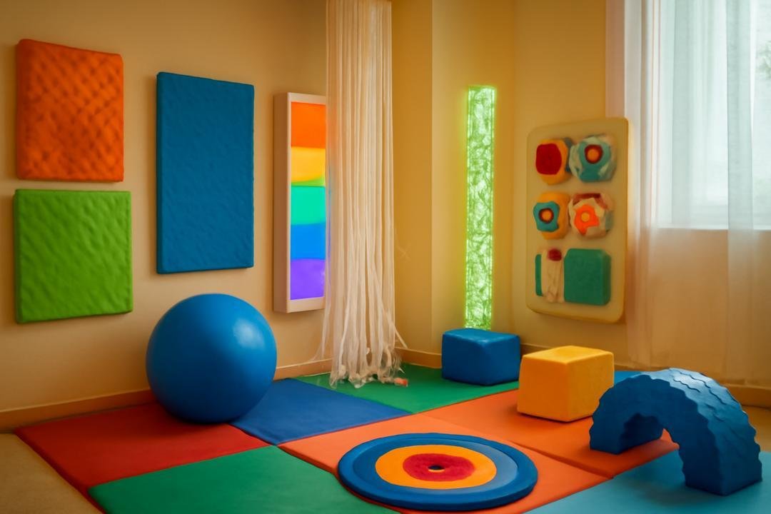 O que são texturas em uma sala sensorial