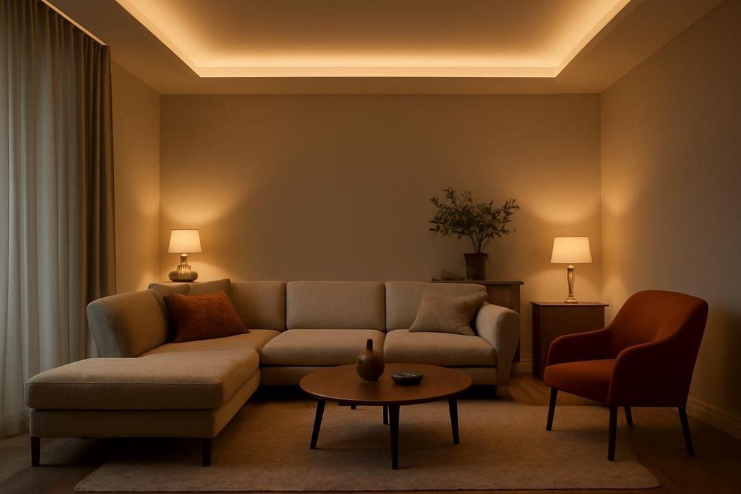 O que é iluminação sala indireta e seus benefícios