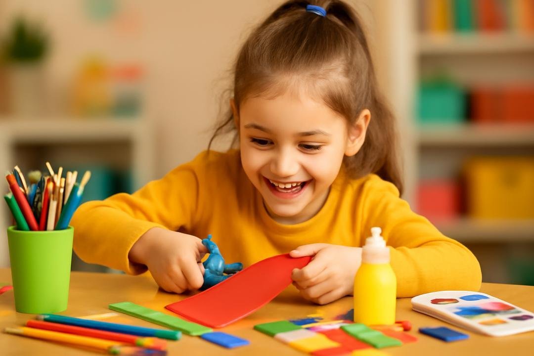 Conclusão: transformando o artesanato infantil em uma rotina criativa Conclusão: transformando o artesanato infantil em uma rotina criativa