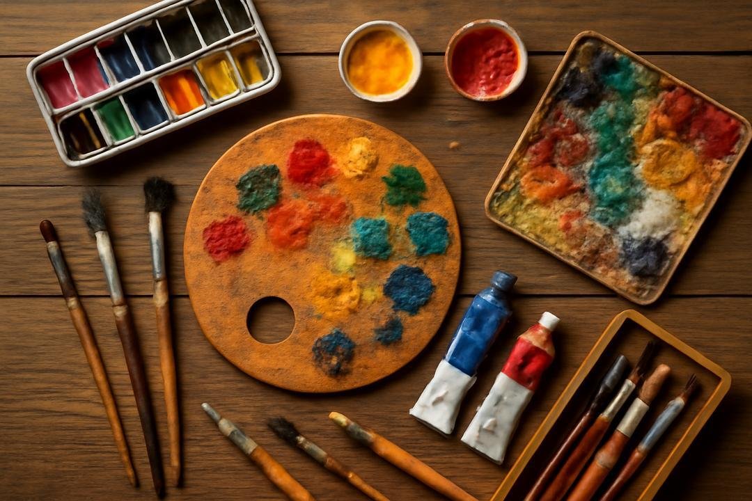 Técnicas básicas e avançadas de pintura artesanal