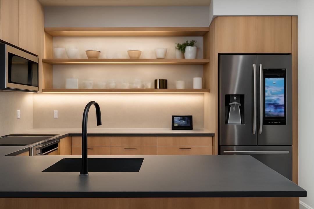 Planejamento e funcionalidade da cozinha moderna